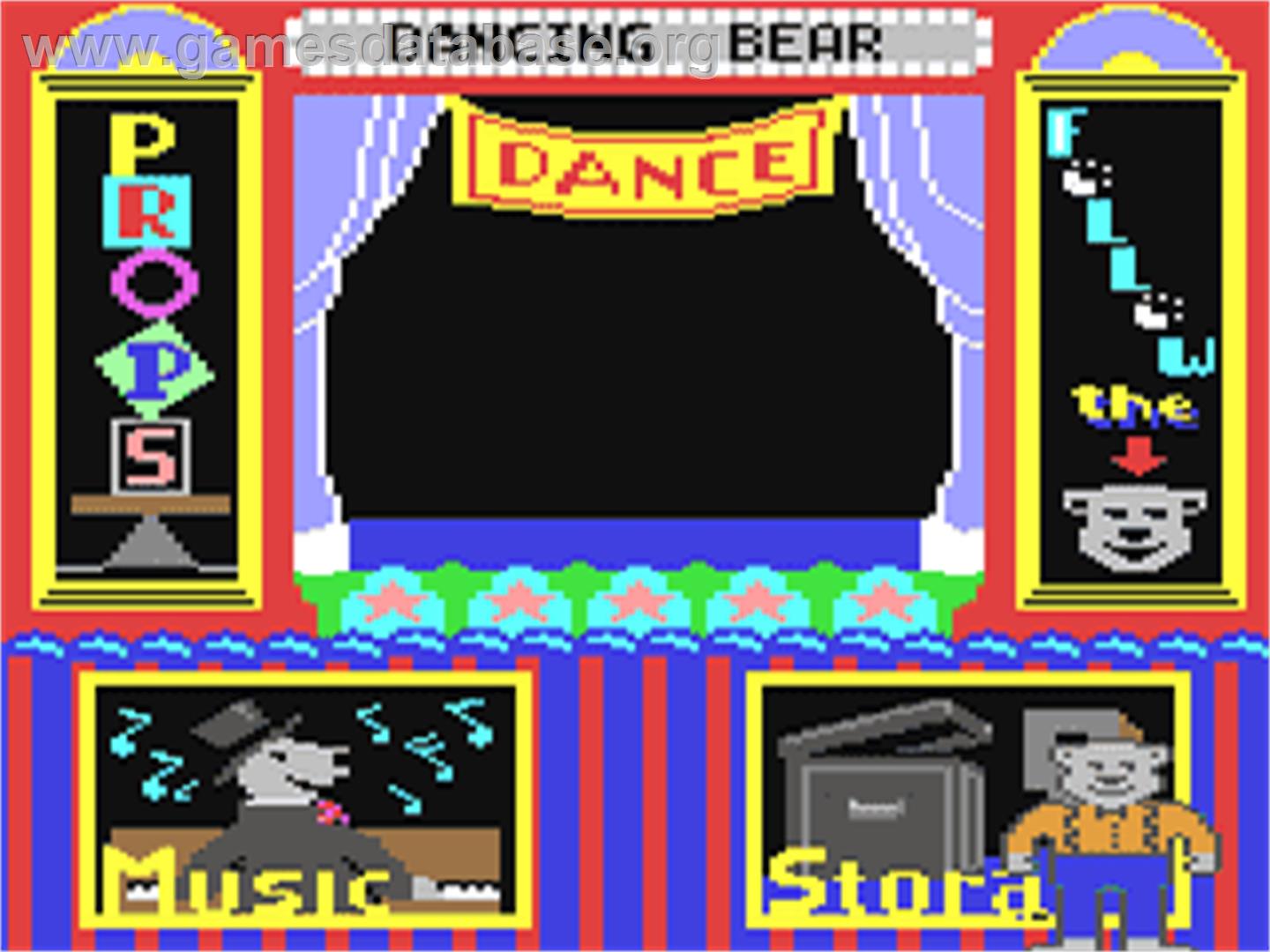 Dancing Bear - Commodore 64 - Artwork - In Game