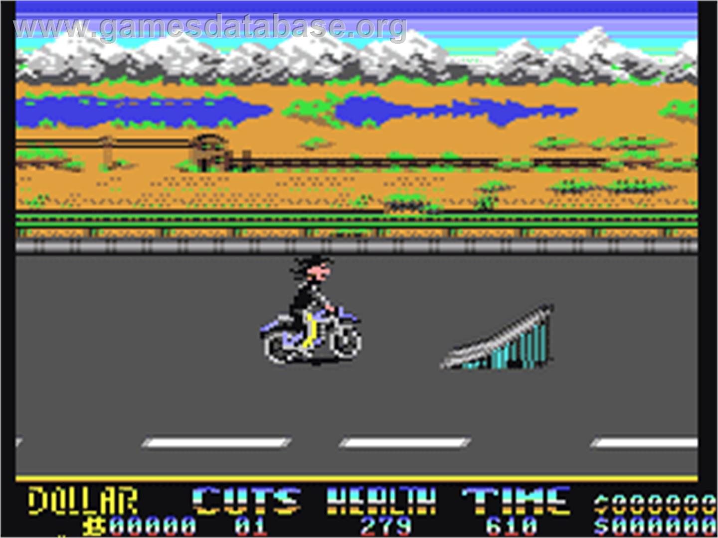 Danger Freak - Commodore 64 - Artwork - In Game