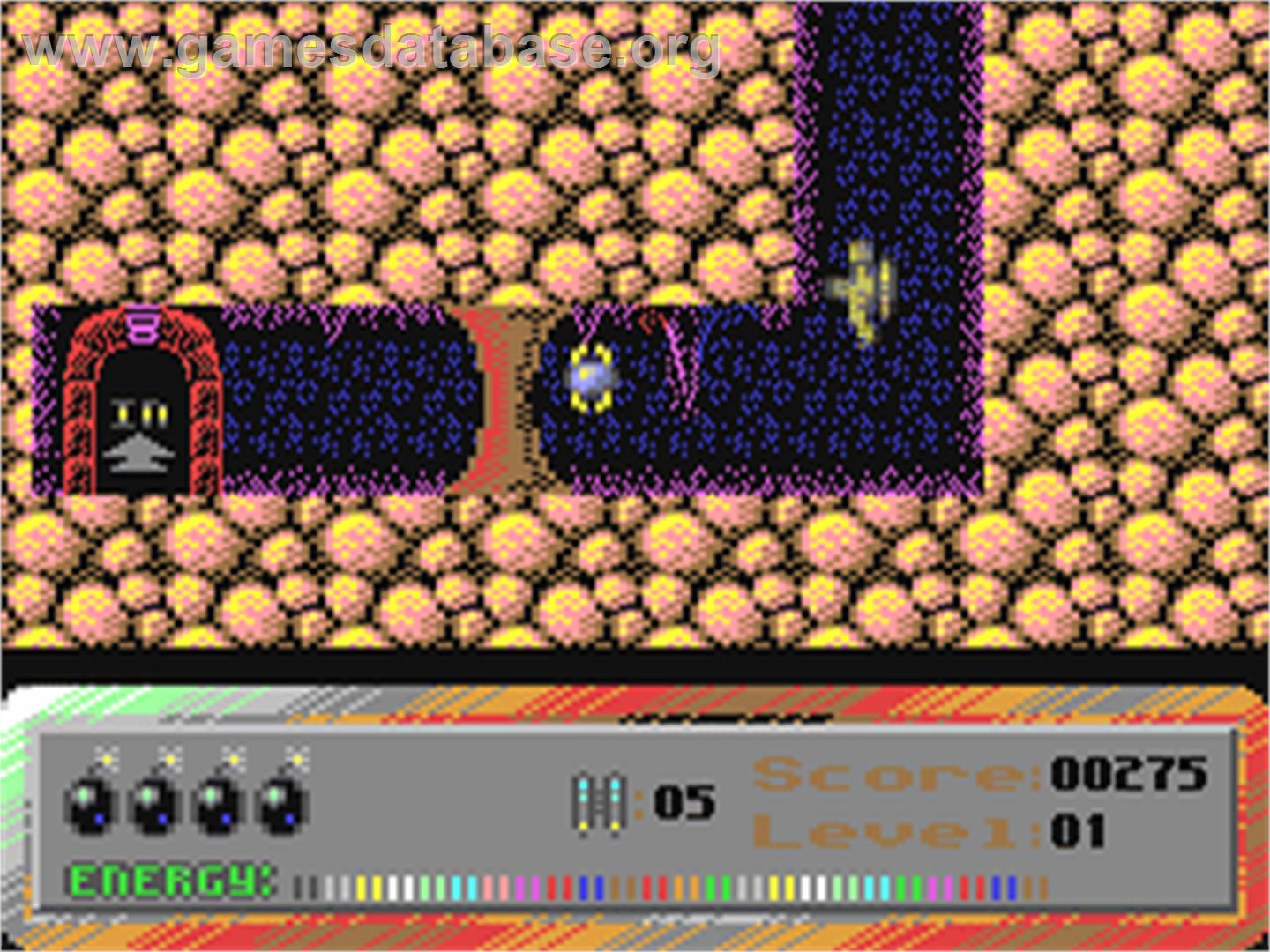 Dark Caves - Commodore 64 - Artwork - In Game
