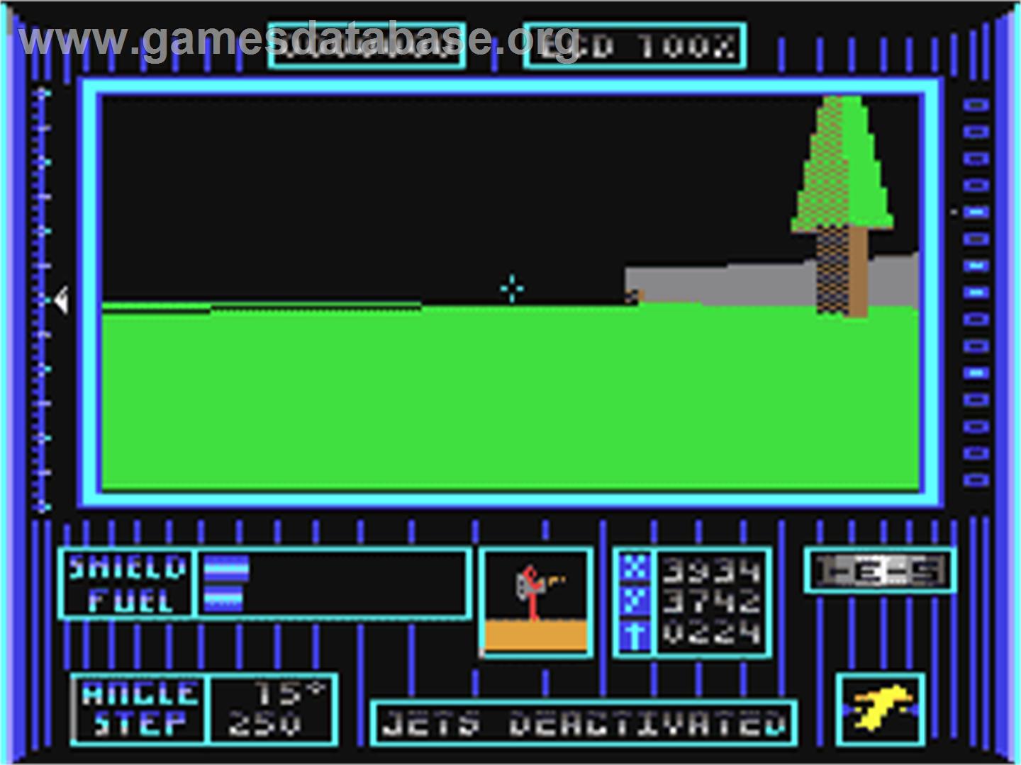 Dark Side (Incentive Software) - Commodore 64 - Artwork - In Game