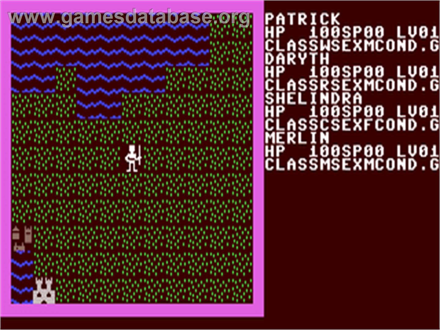 Darkon - Commodore 64 - Artwork - In Game