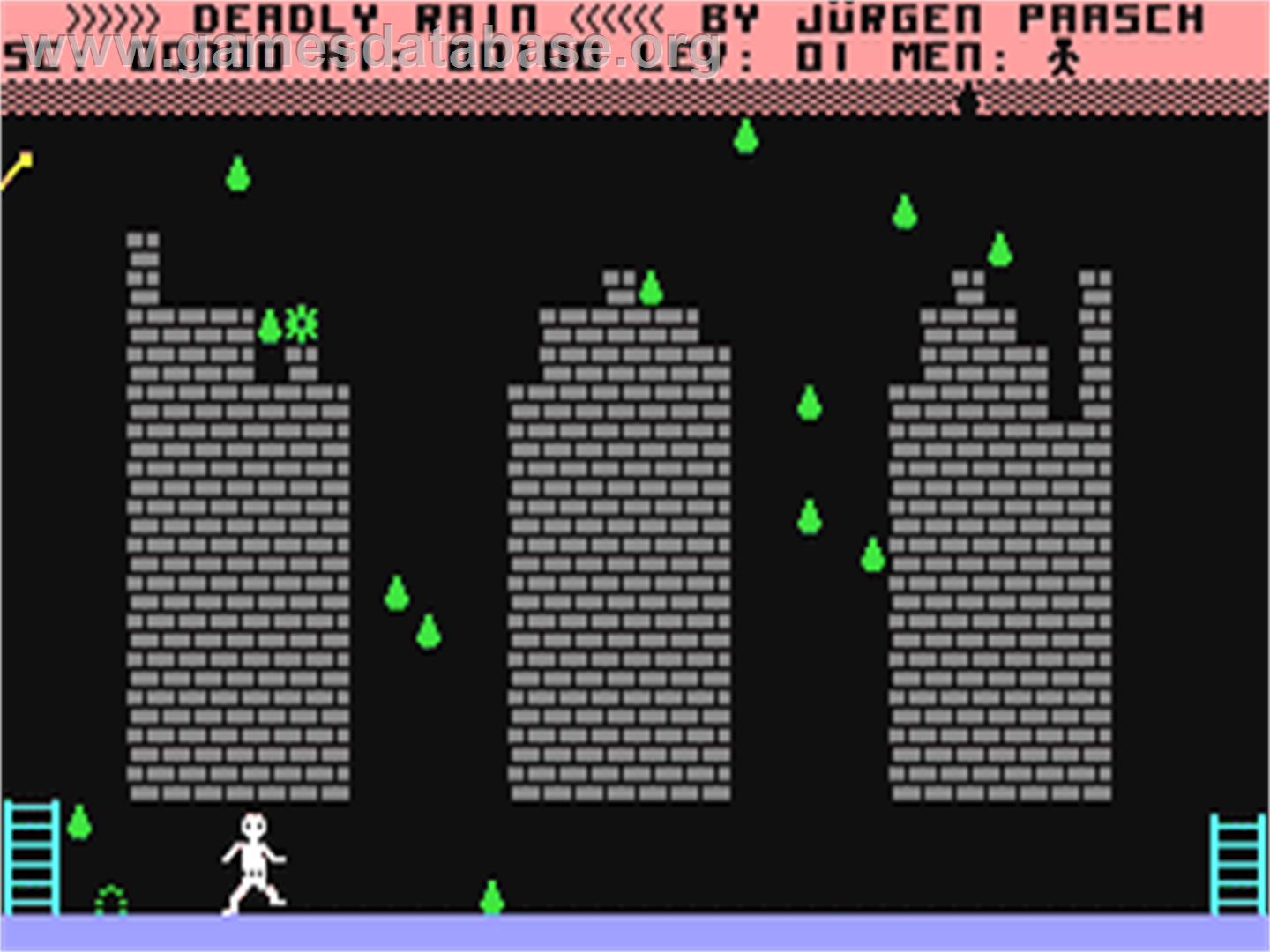 Deadly Rain - Commodore 64 - Artwork - In Game