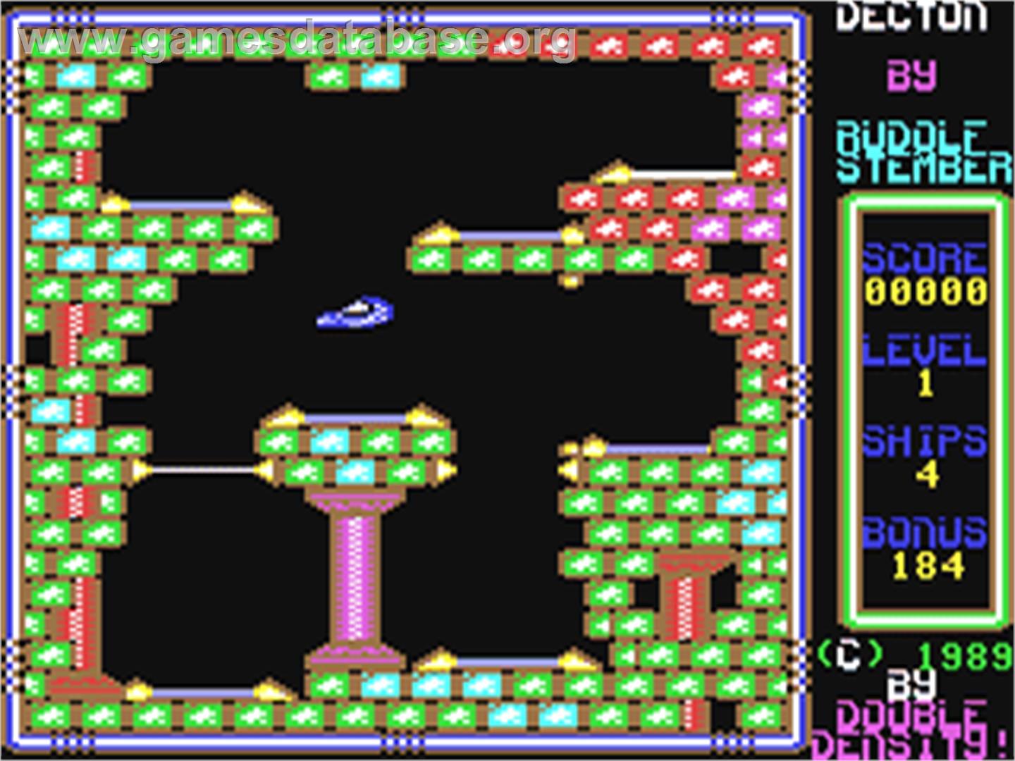 Decton - Commodore 64 - Artwork - In Game