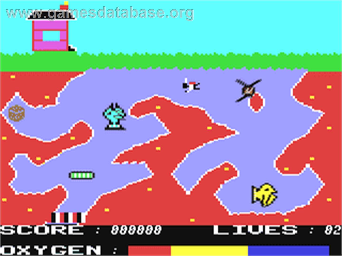 Deep Trouble - Commodore 64 - Artwork - In Game