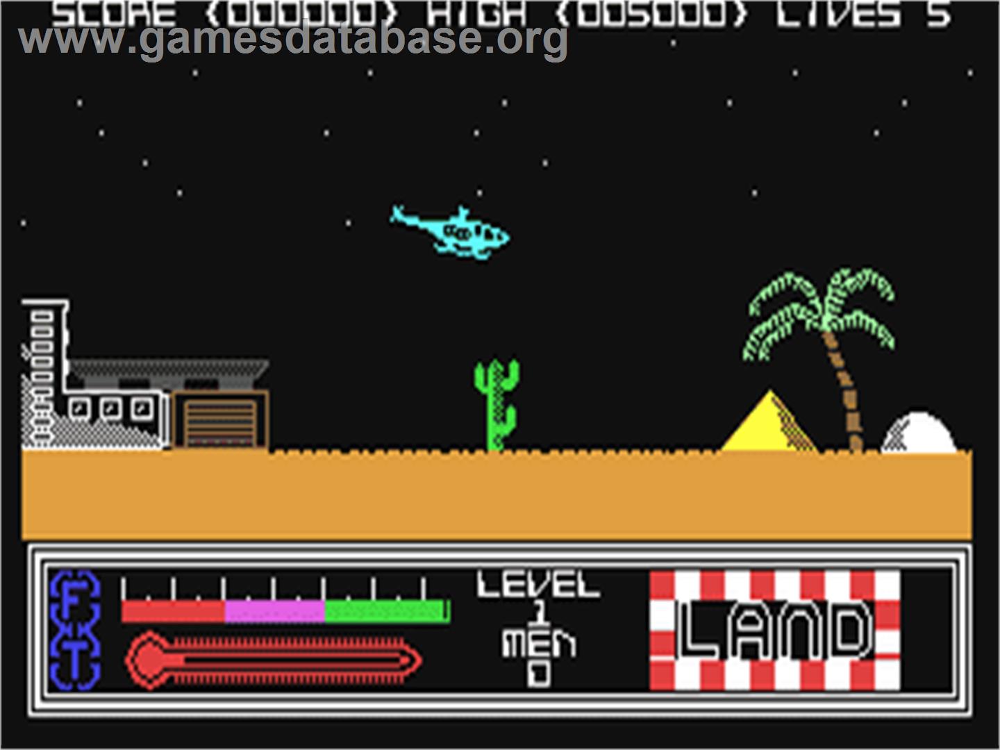 Desert Hawk - Commodore 64 - Artwork - In Game