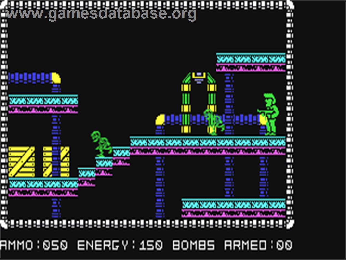Deviants - Commodore 64 - Artwork - In Game