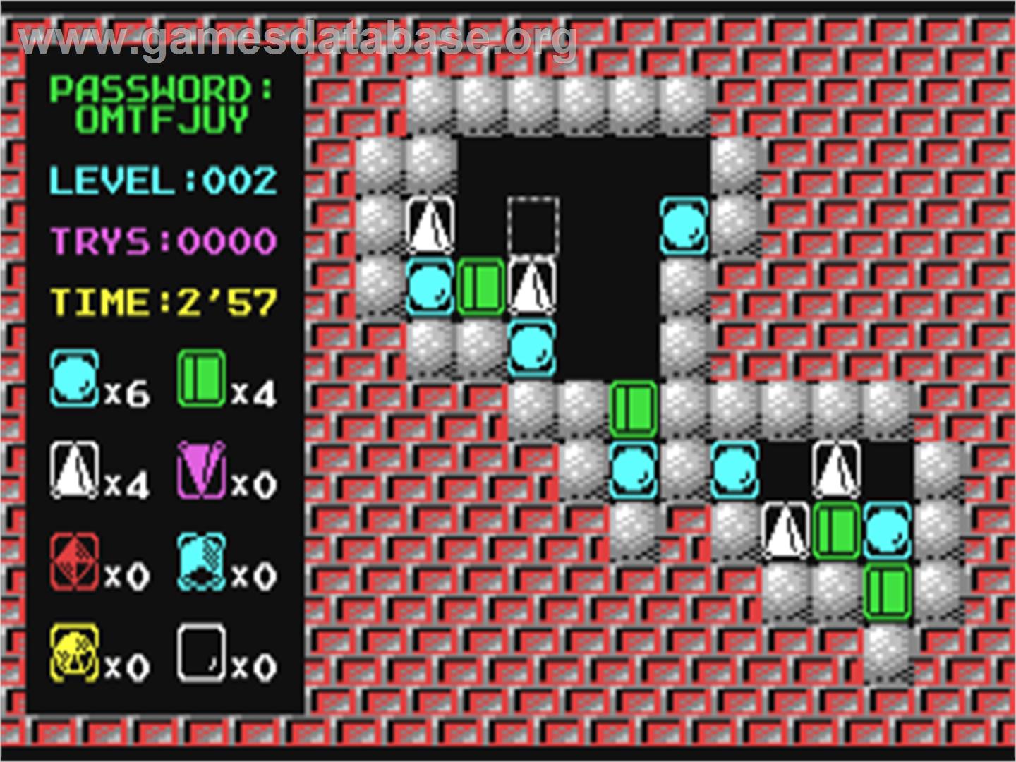 Diamenty - Commodore 64 - Artwork - In Game