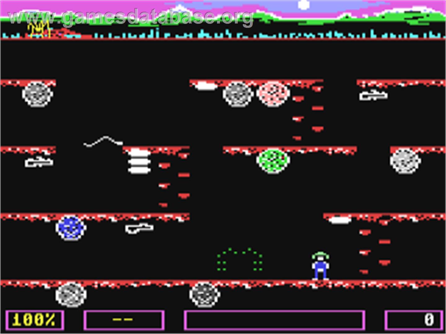 Dino Eggs - Commodore 64 - Artwork - In Game