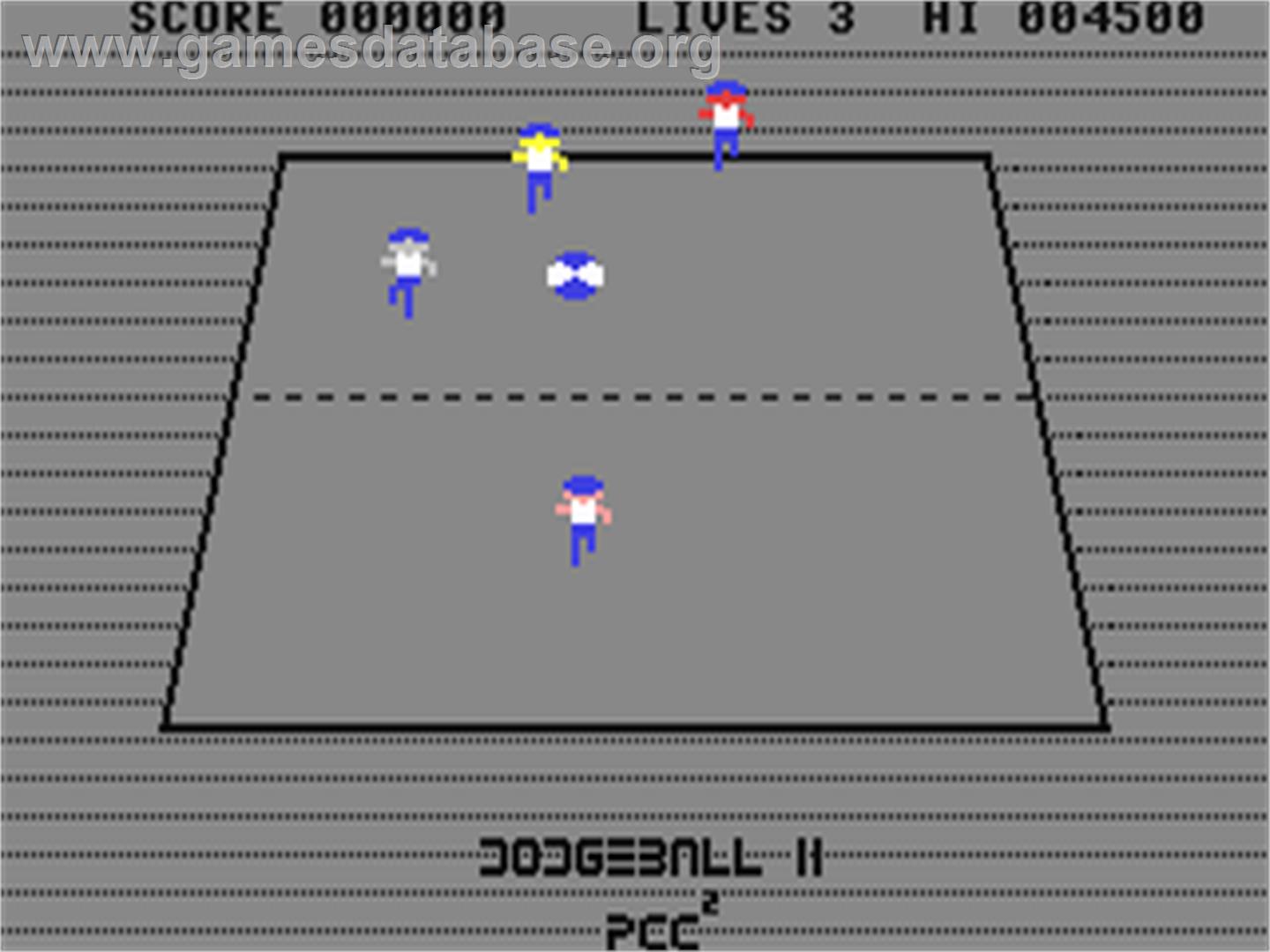 Dodgeball 2 - Commodore 64 - Artwork - In Game