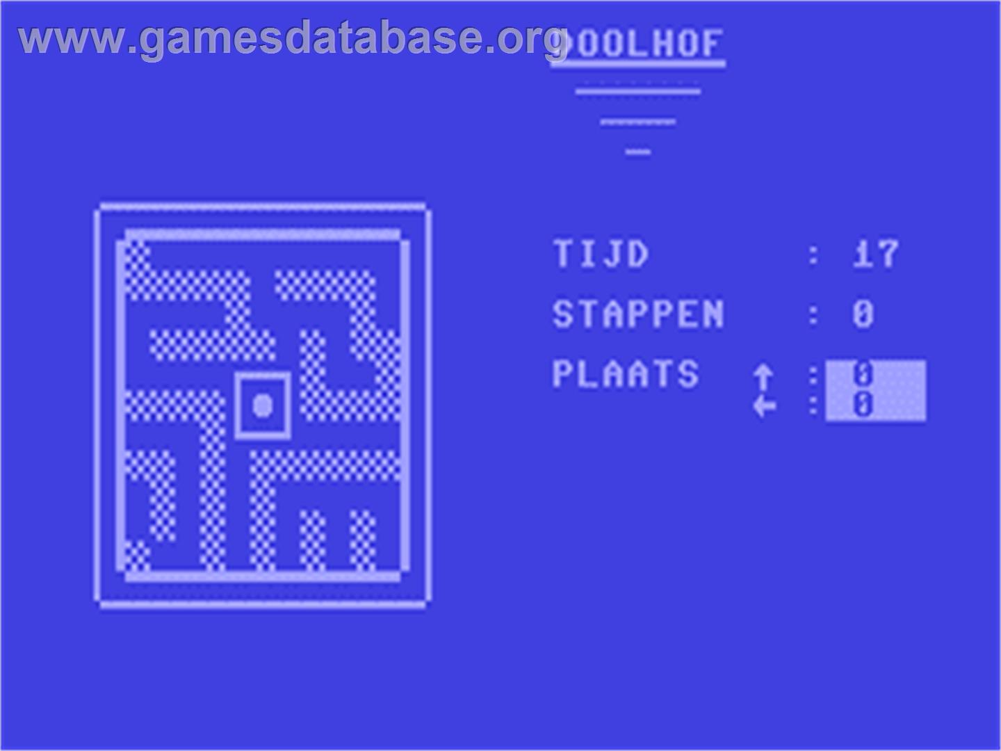Doolhof - Commodore 64 - Artwork - In Game