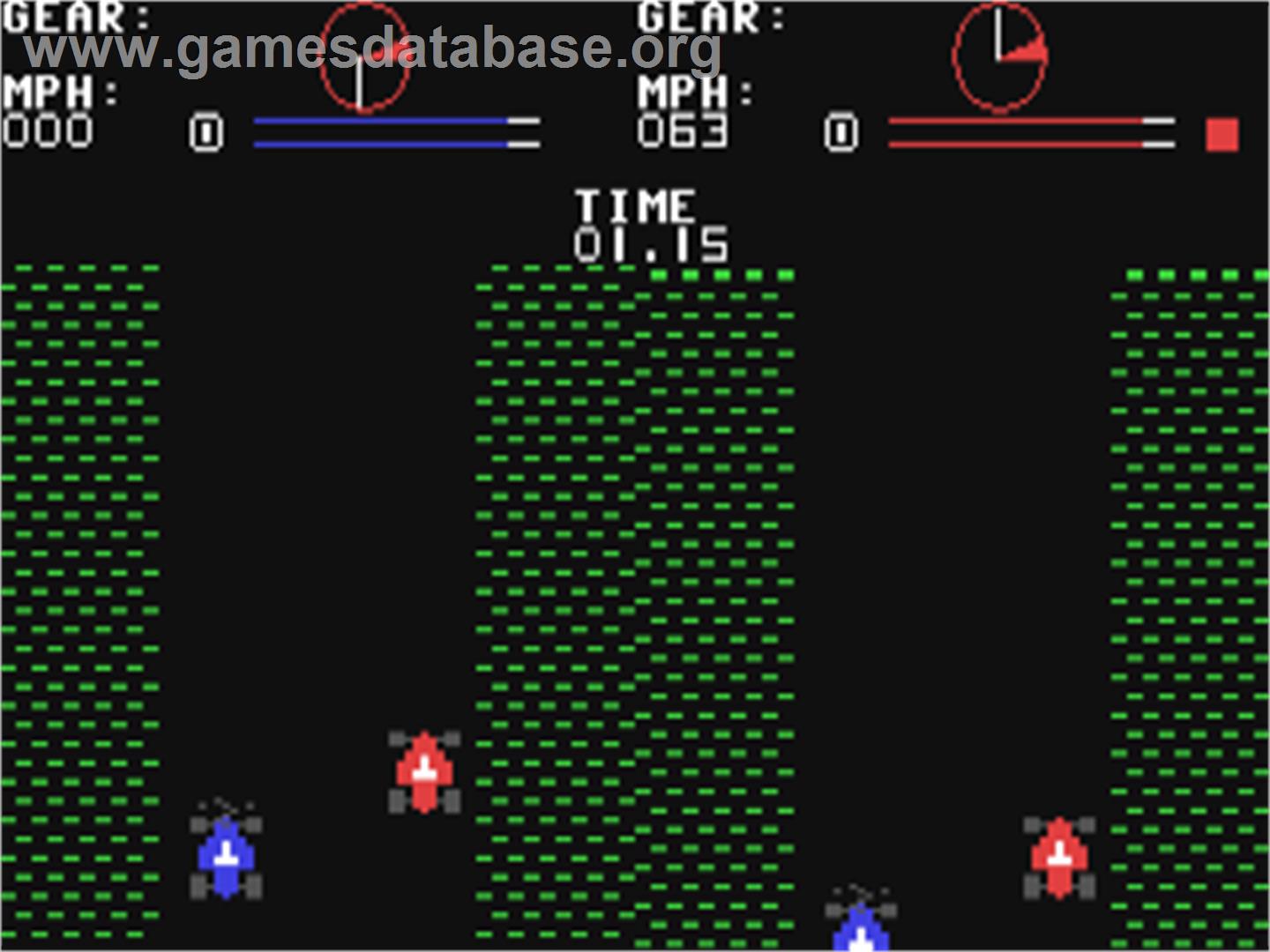Drag Race - Commodore 64 - Artwork - In Game