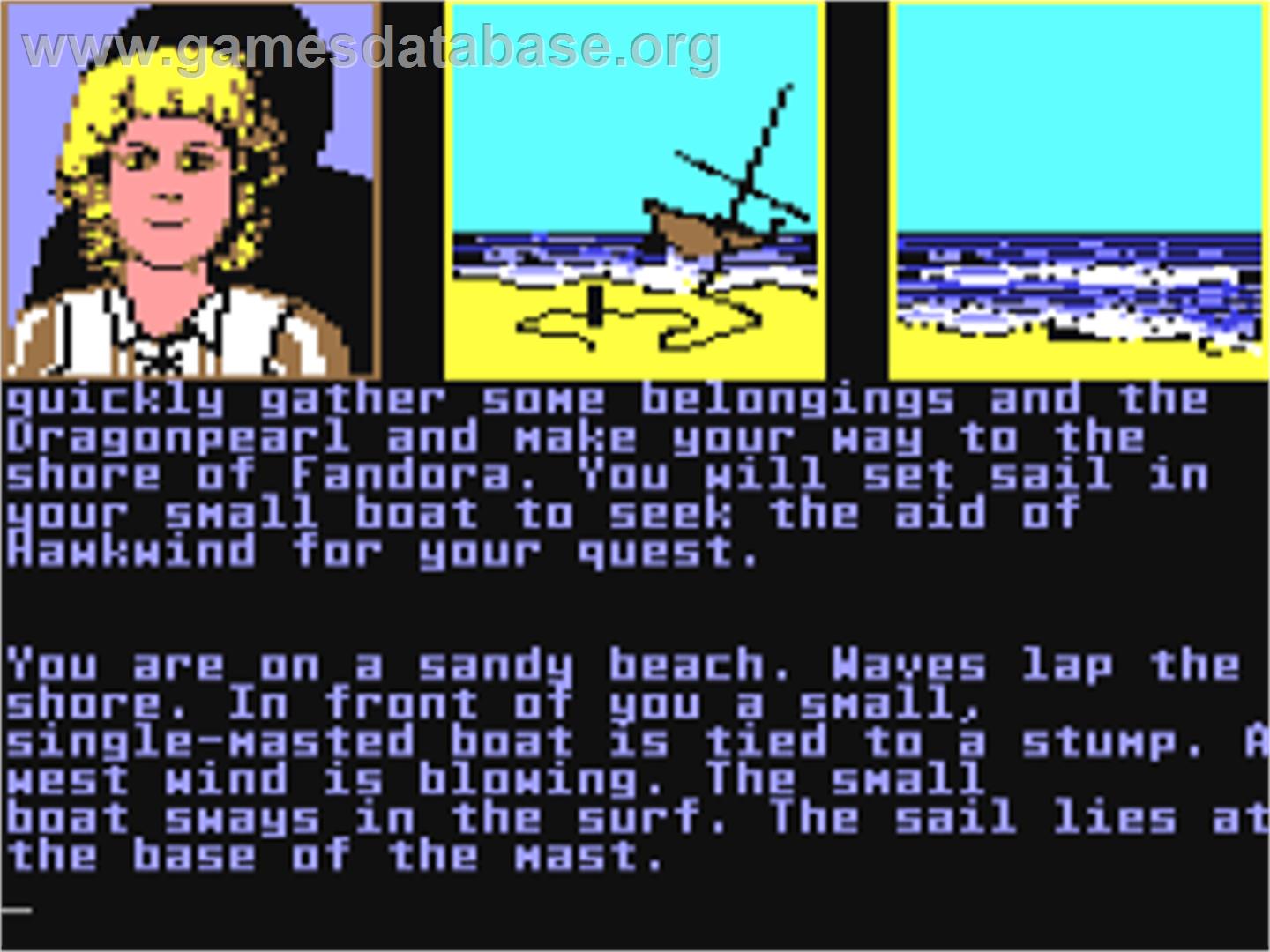 Dragon World - Commodore 64 - Artwork - In Game