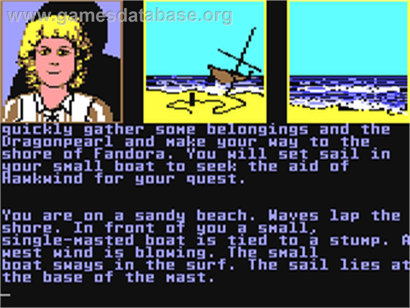 Dragonworld - Commodore 64 - Artwork - In Game