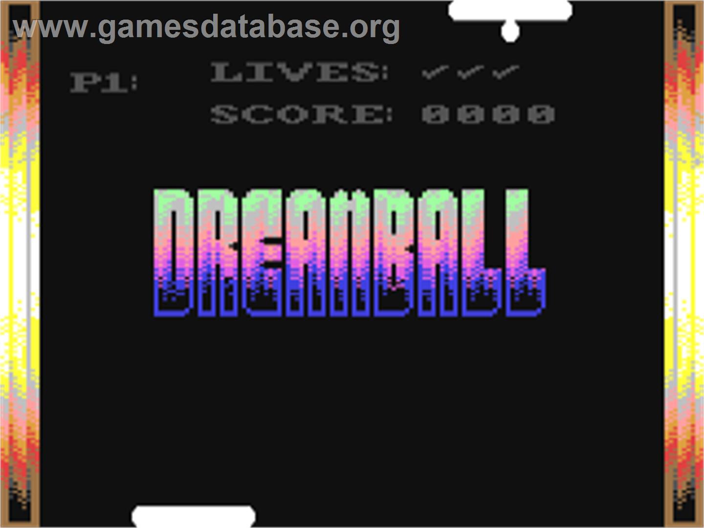 Dreamball - Commodore 64 - Artwork - In Game
