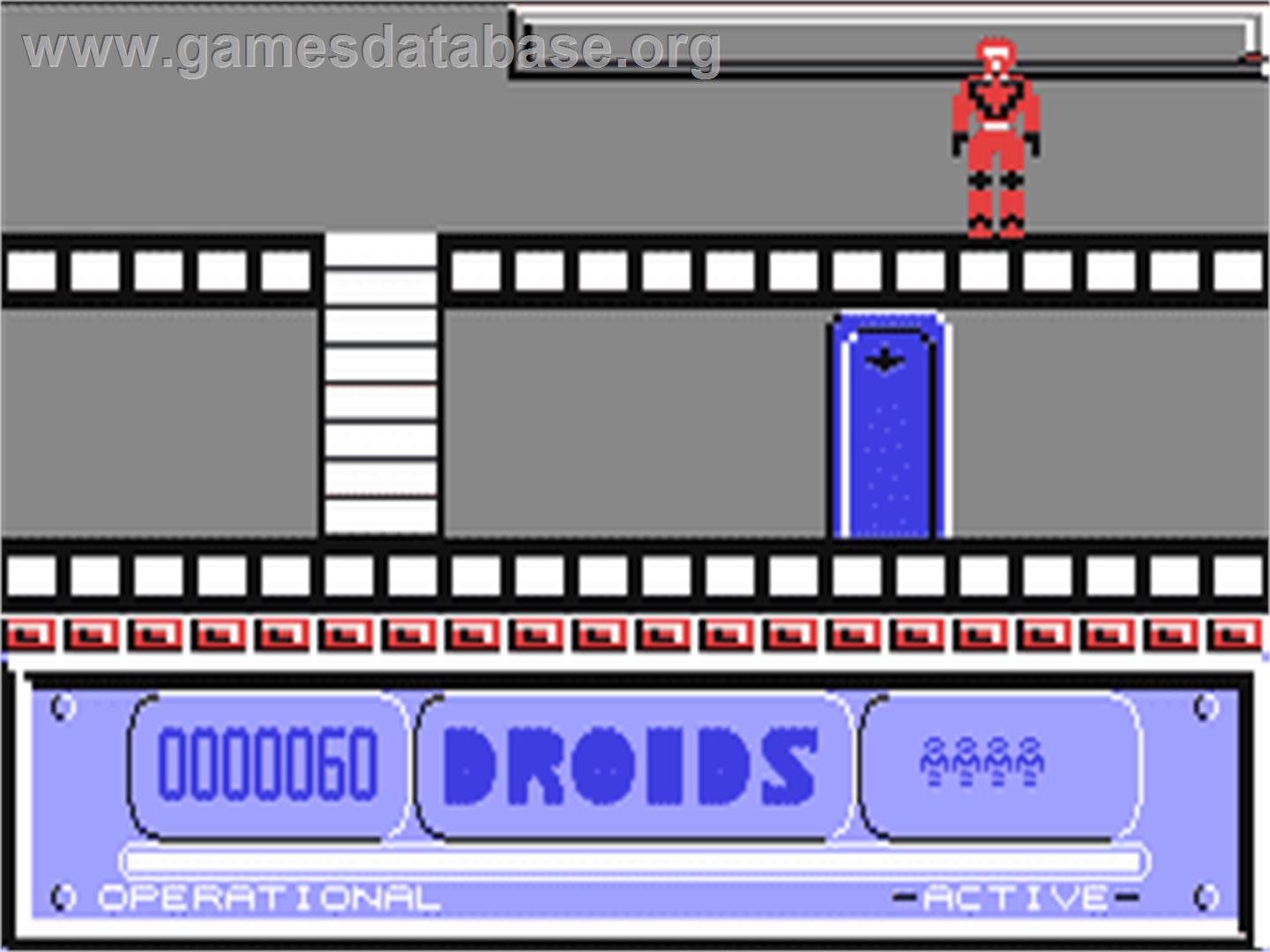 Droids (Anglosoft) - Commodore 64 - Artwork - In Game