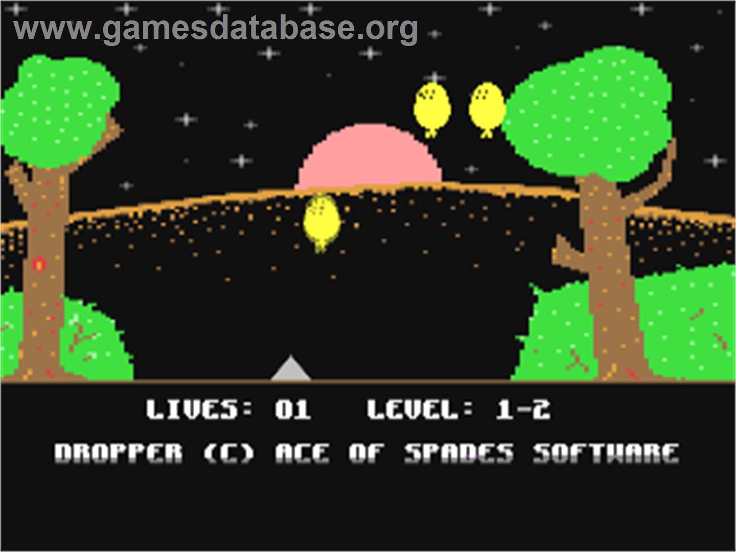 Dropper - Commodore 64 - Artwork - In Game