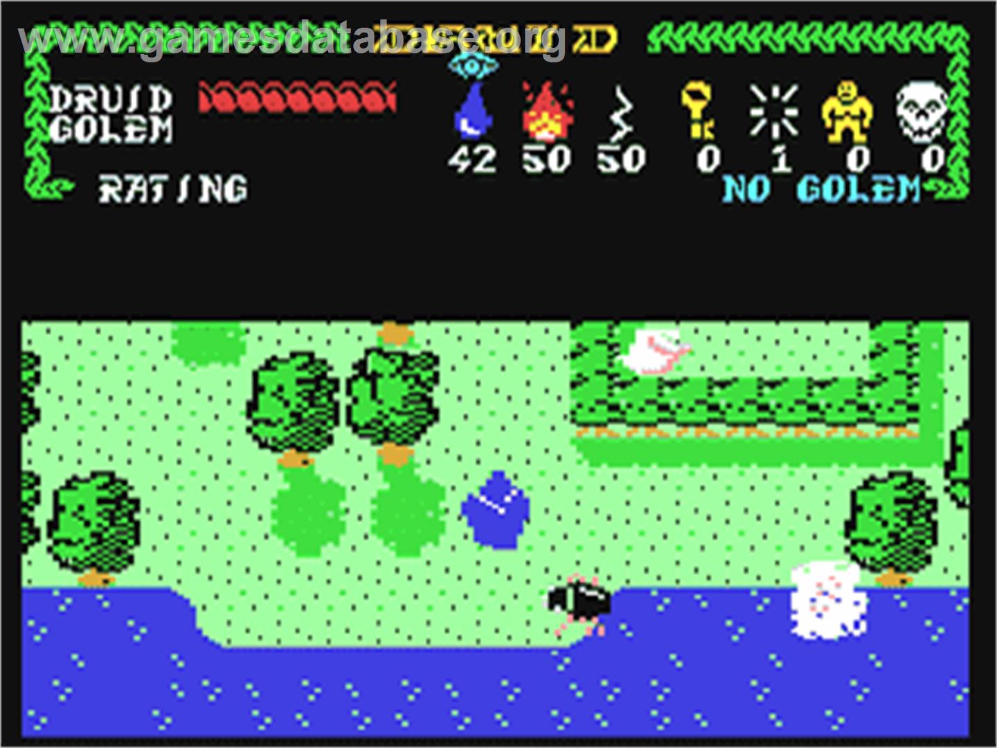 Druid - Commodore 64 - Artwork - In Game