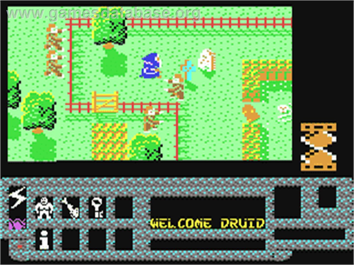Druid II: Enlightenment - Commodore 64 - Artwork - In Game