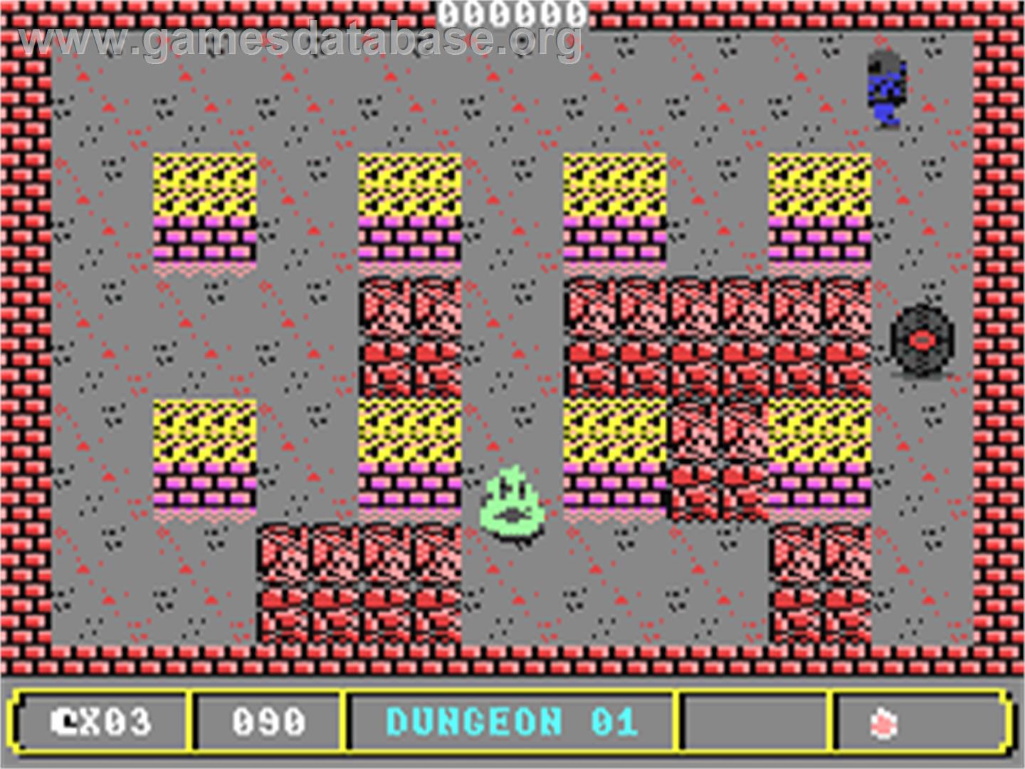 Dungeon Blaster - Commodore 64 - Artwork - In Game