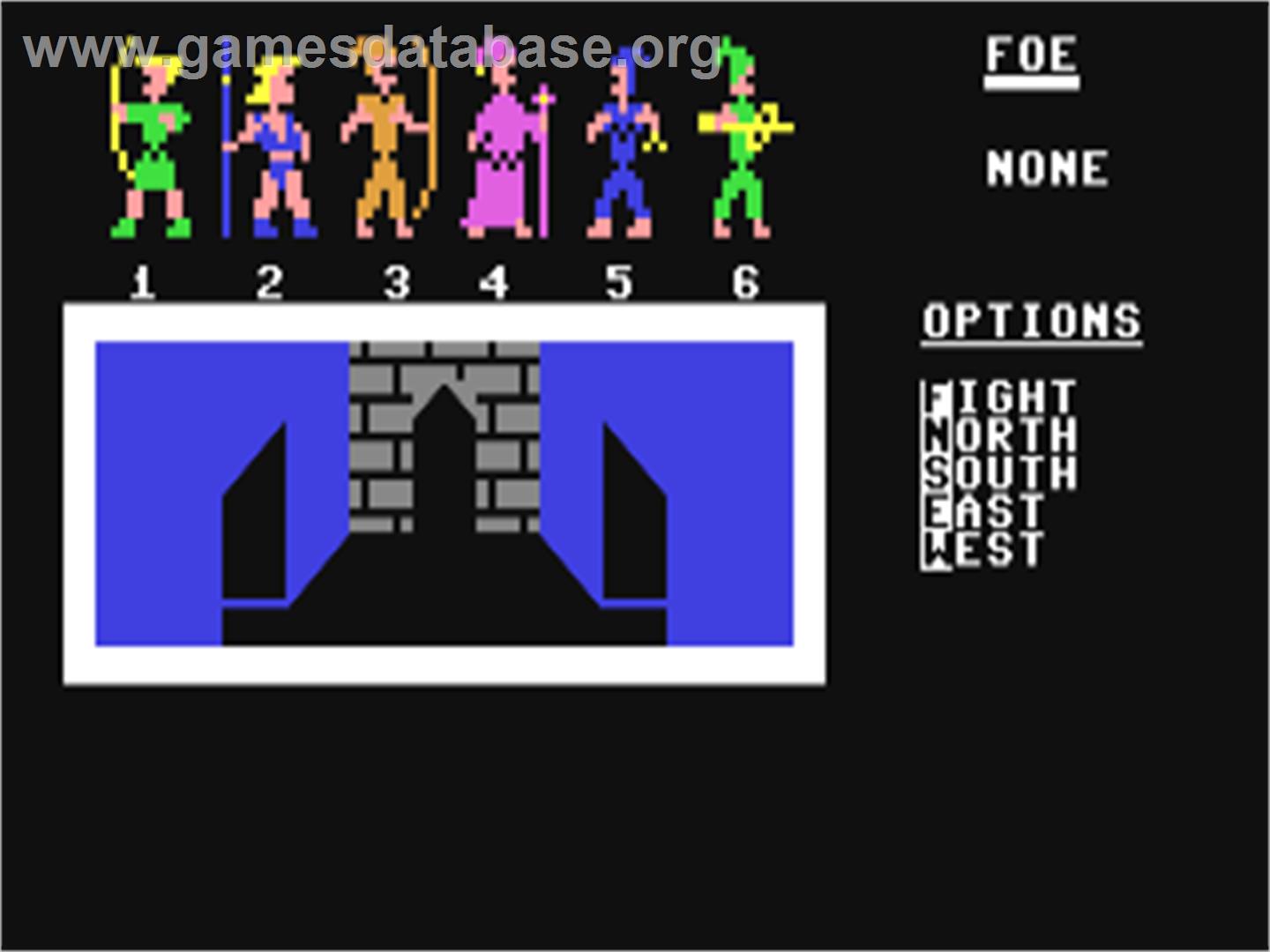 Dungeon Trials - Commodore 64 - Artwork - In Game