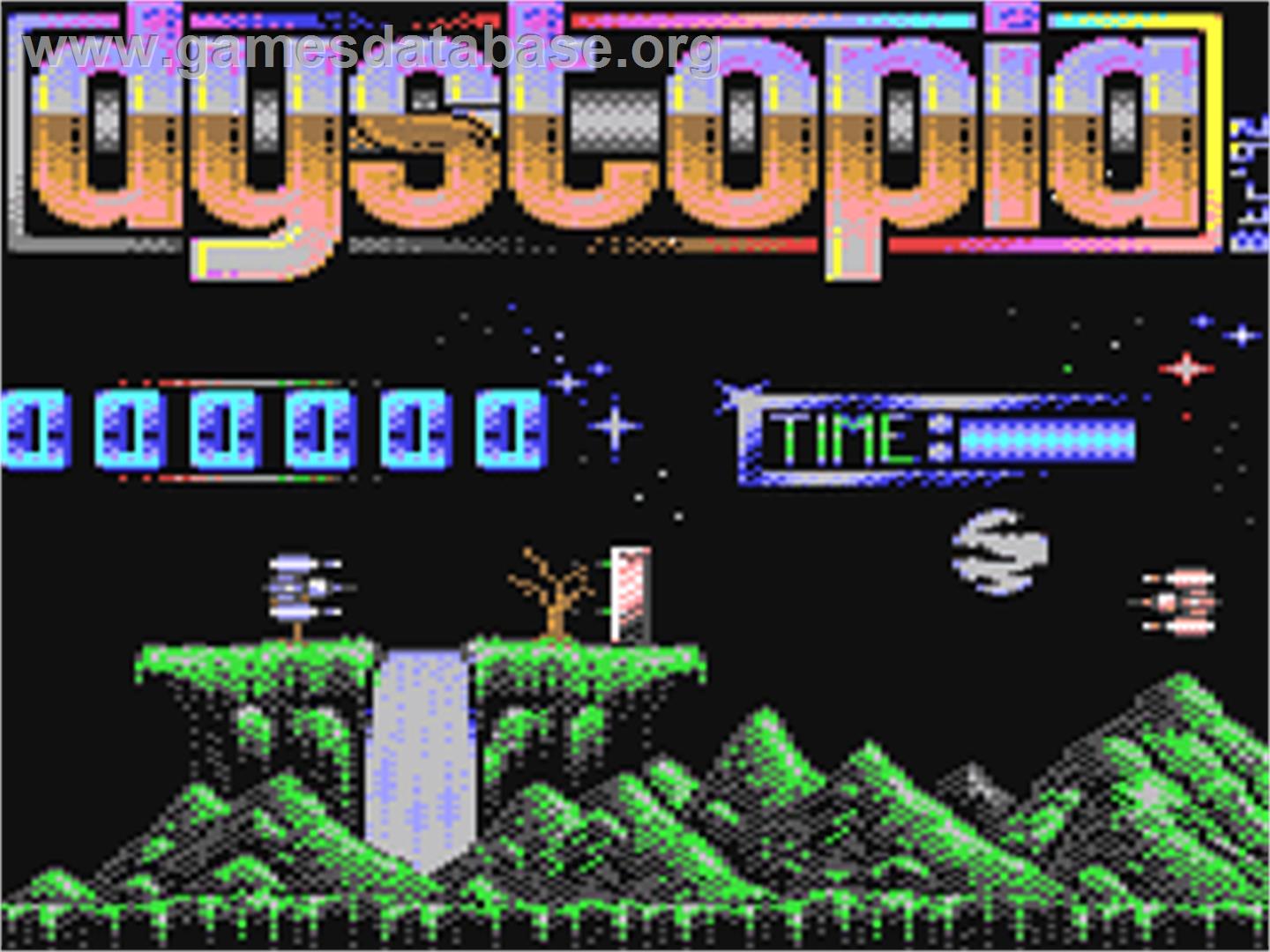Dystopia - Commodore 64 - Artwork - In Game