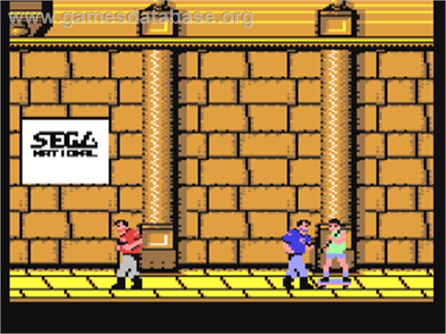 ESWAT - Commodore 64 - Artwork - In Game