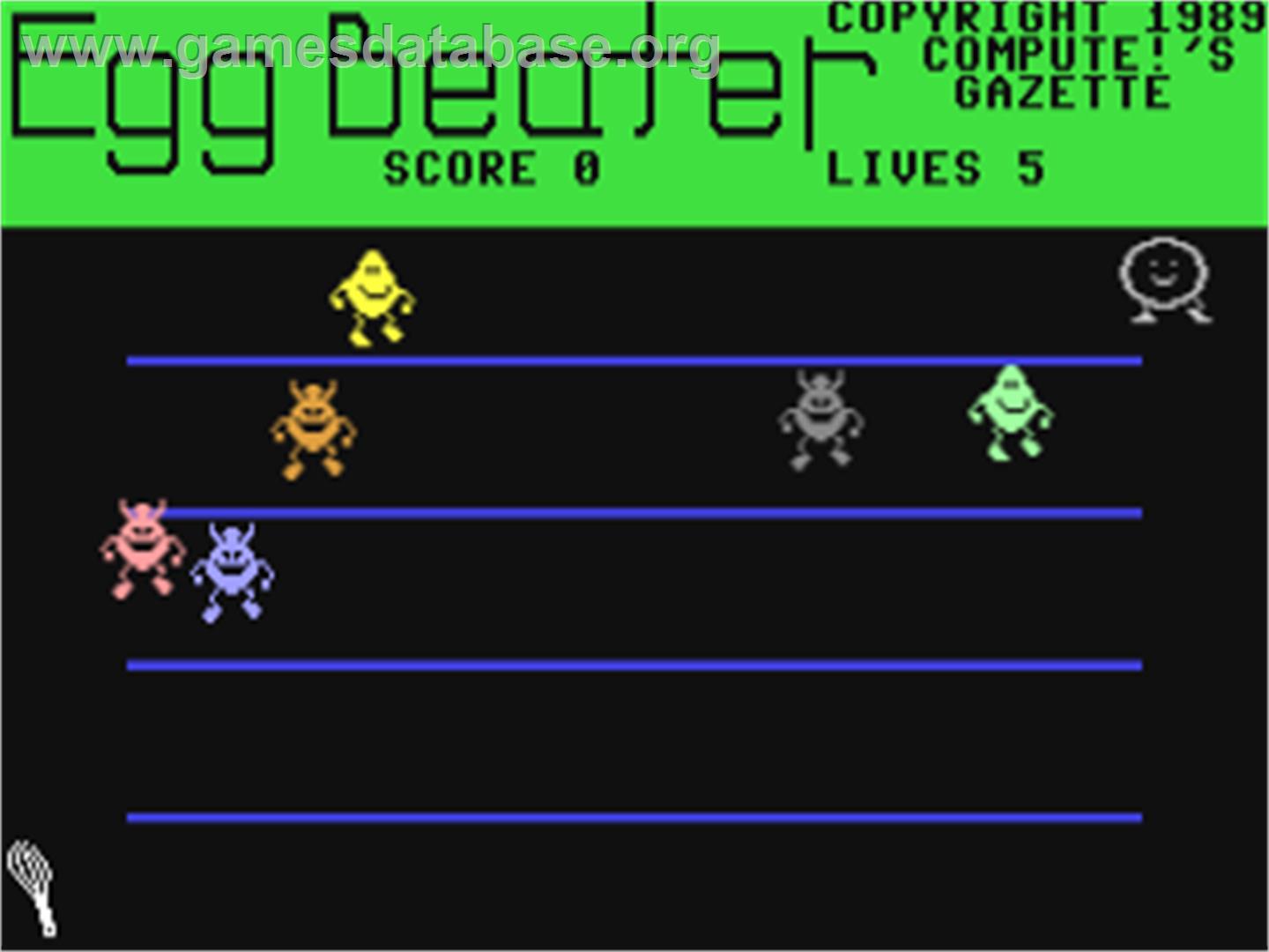 Egg Beater - Commodore 64 - Artwork - In Game