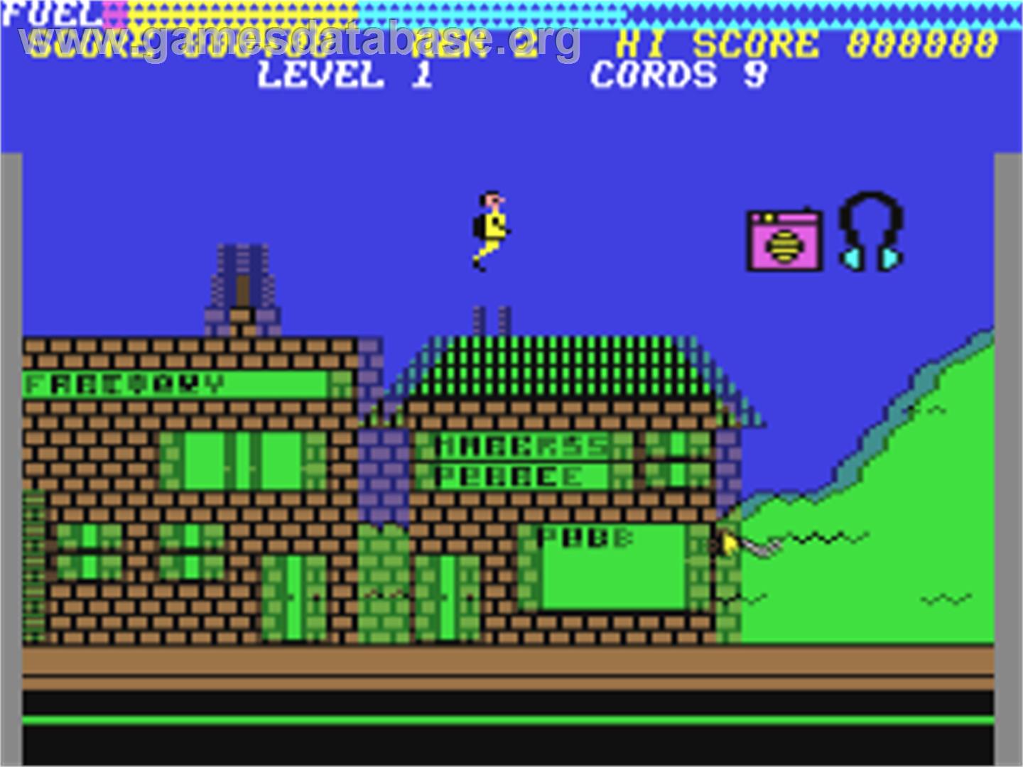 Electro World - Commodore 64 - Artwork - In Game