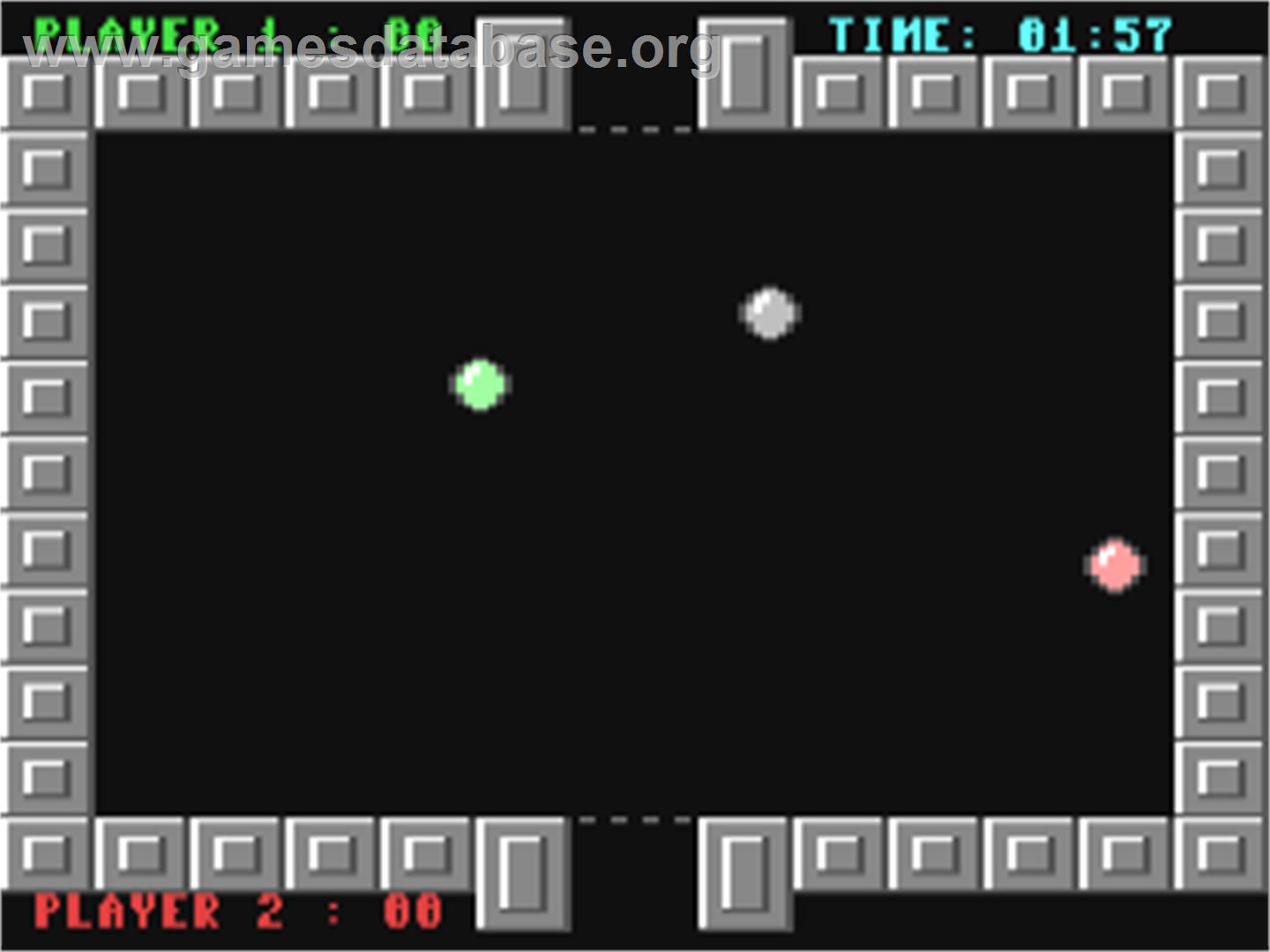 Electron Soccer - Commodore 64 - Artwork - In Game