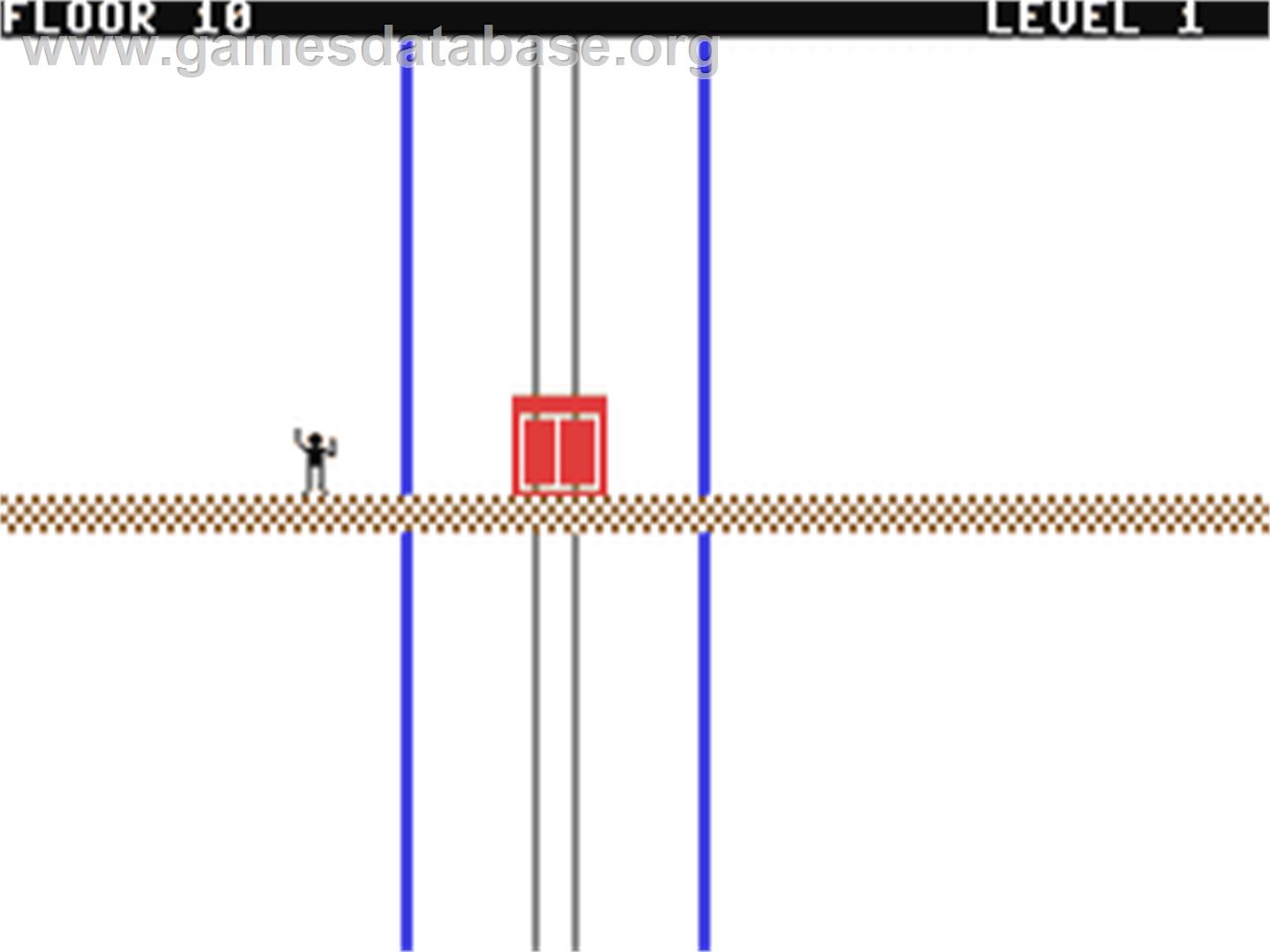Elevator Ride - Commodore 64 - Artwork - In Game