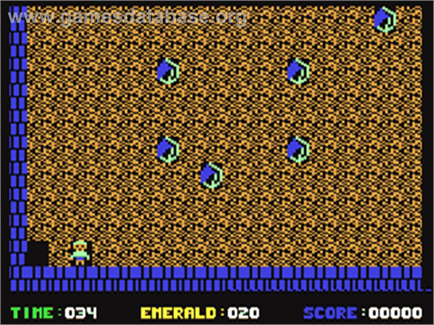 Emerald Mine 2 - Commodore 64 - Artwork - In Game