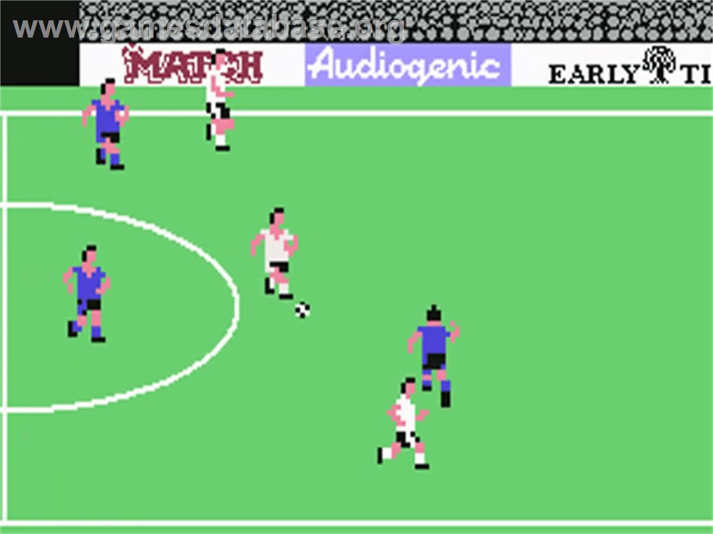 Emlyn Hughes International Soccer - Commodore 64 - Artwork - In Game