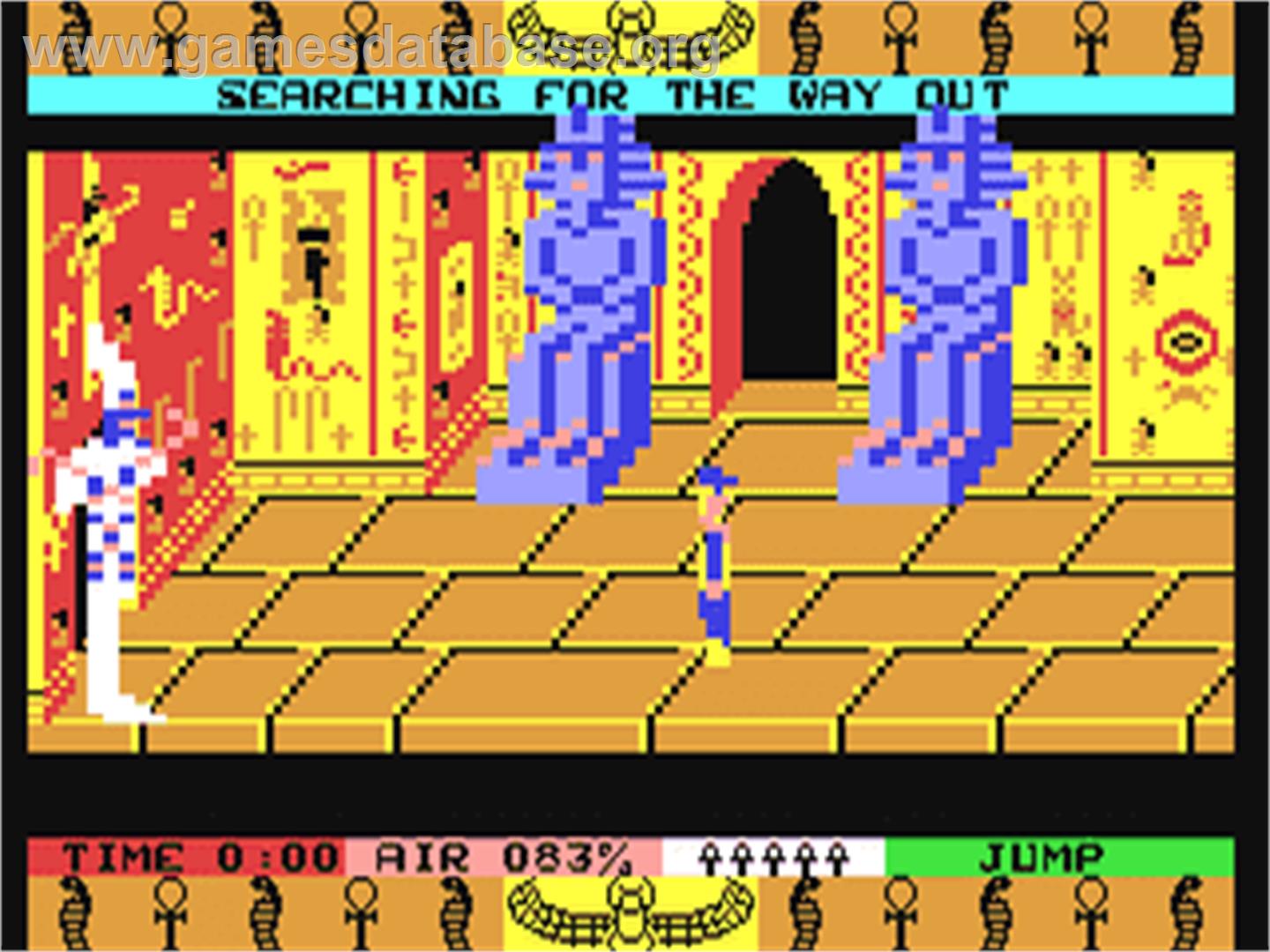 Entombed - Commodore 64 - Artwork - In Game