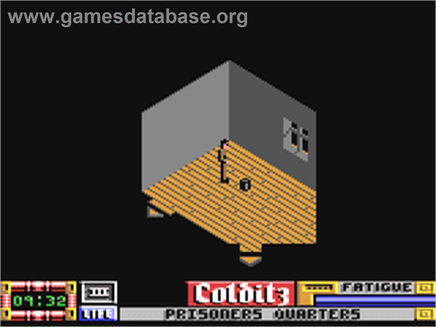 Escape From Colditz - Commodore 64 - Artwork - In Game