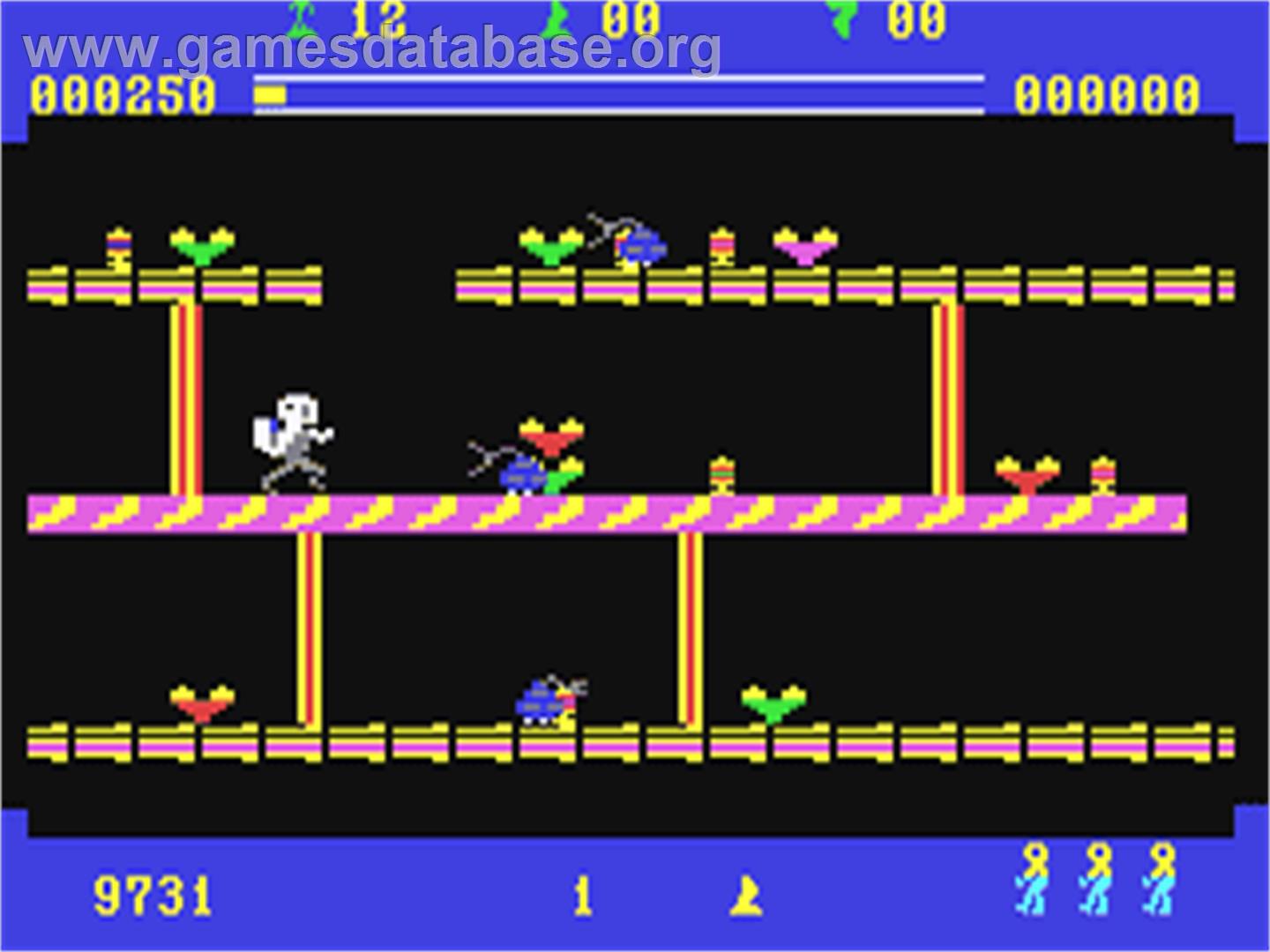 Escape From Doomworld - Commodore 64 - Artwork - In Game