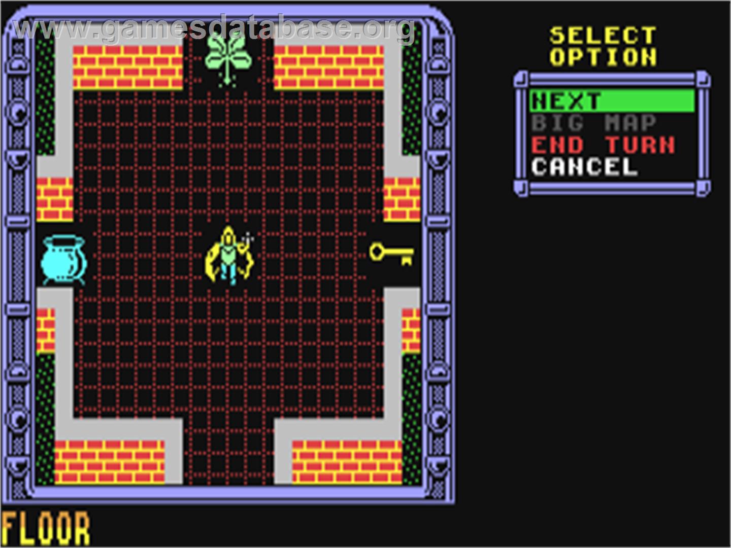 Escape From Zol - Commodore 64 - Artwork - In Game