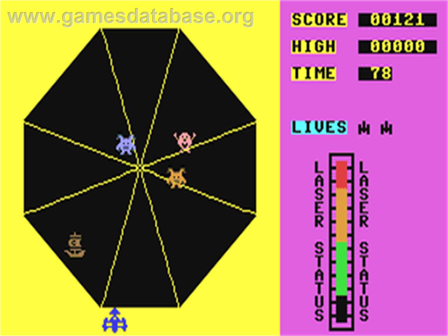 Exodus (Firebird) - Commodore 64 - Artwork - In Game