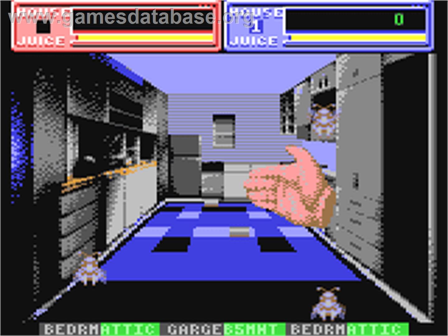Exterminator - Commodore 64 - Artwork - In Game