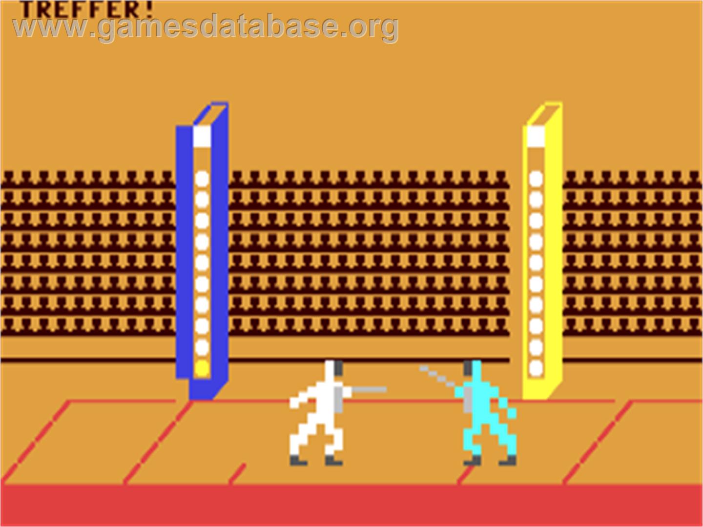 Fechten - Commodore 64 - Artwork - In Game