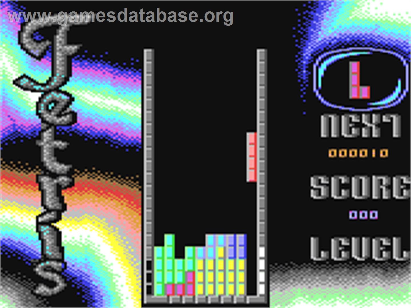 Fetris - Commodore 64 - Artwork - In Game