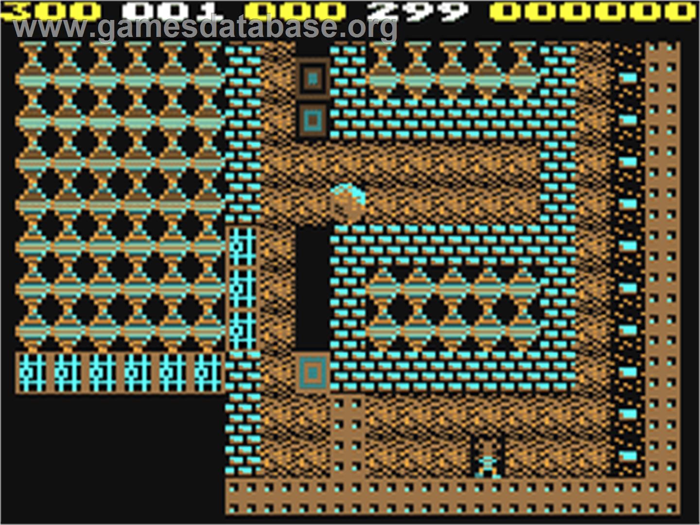 First Boulder 1 - Commodore 64 - Artwork - In Game