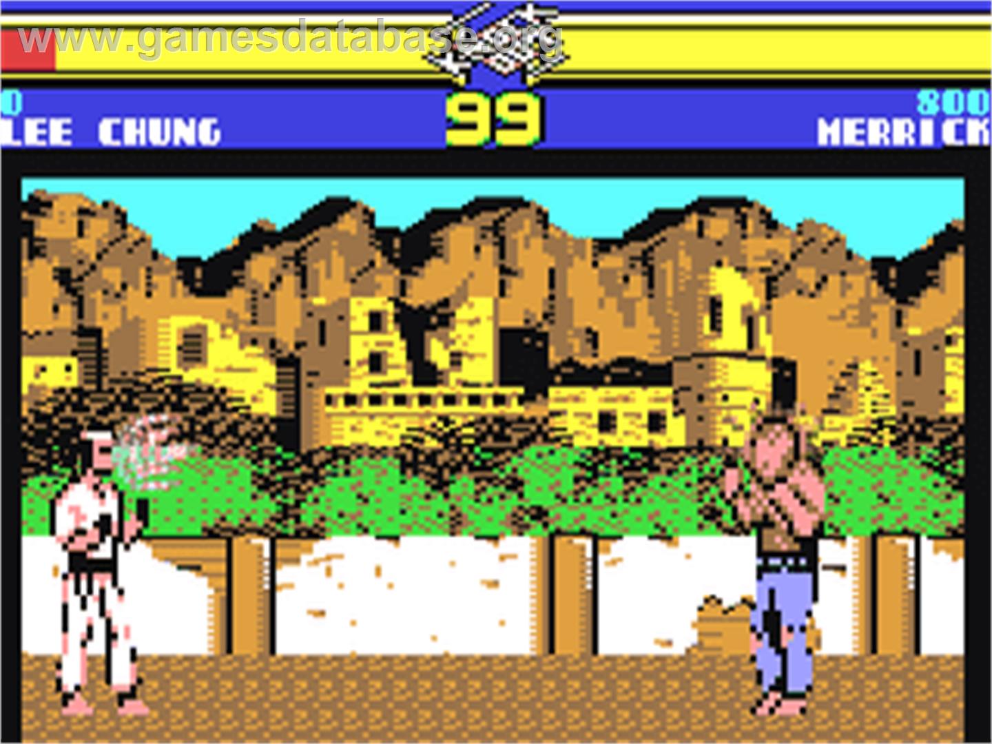 Fist Fighter - Commodore 64 - Artwork - In Game