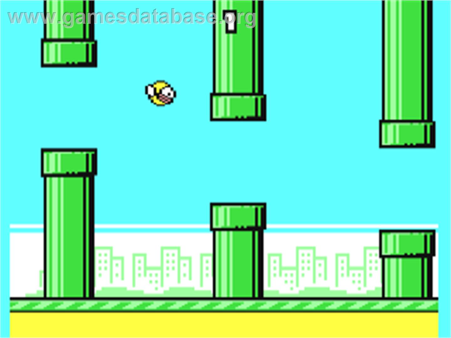 Flappy Bird - Commodore 64 - Artwork - In Game