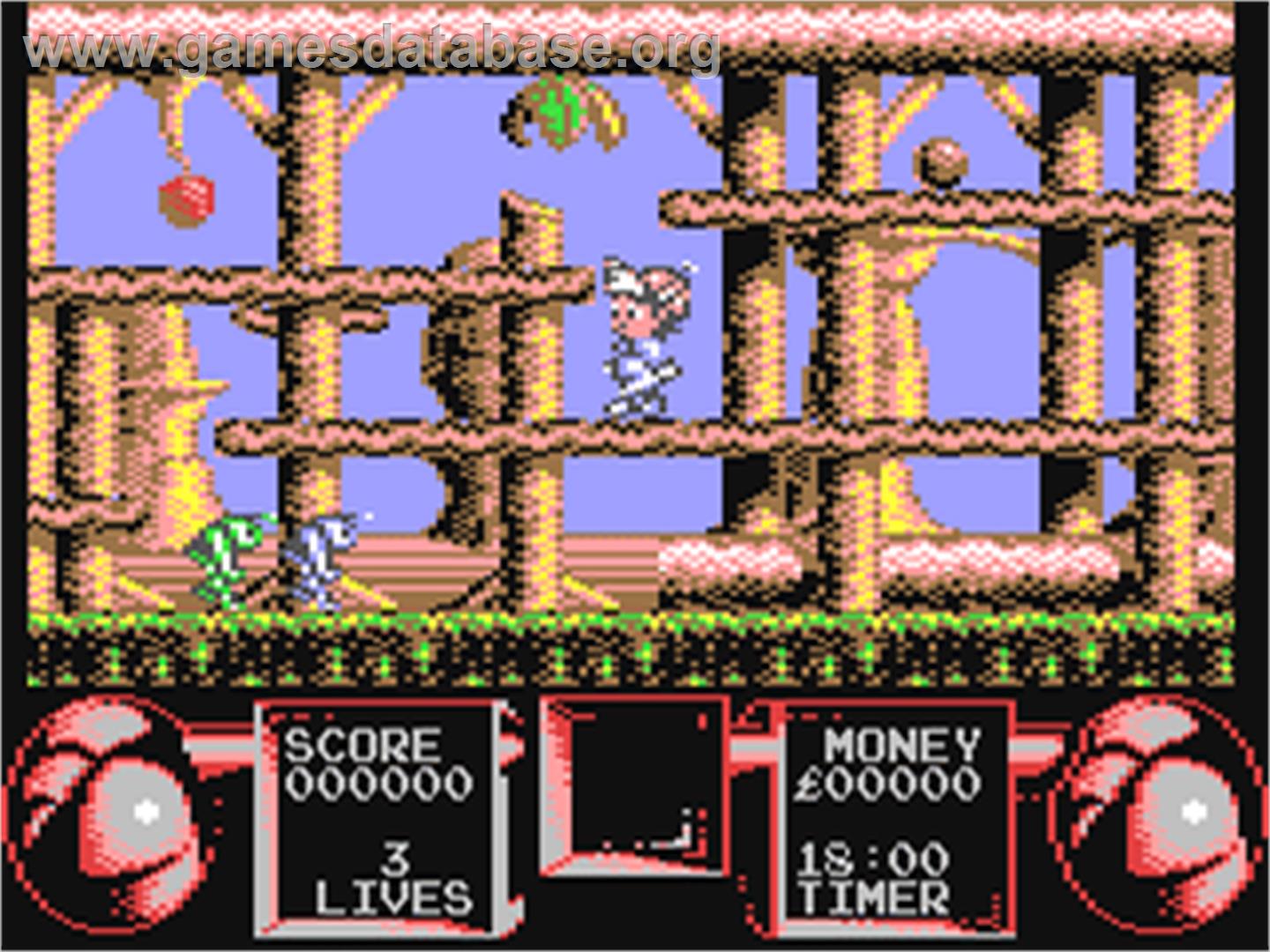 Flimbo's Quest - Commodore 64 - Artwork - In Game