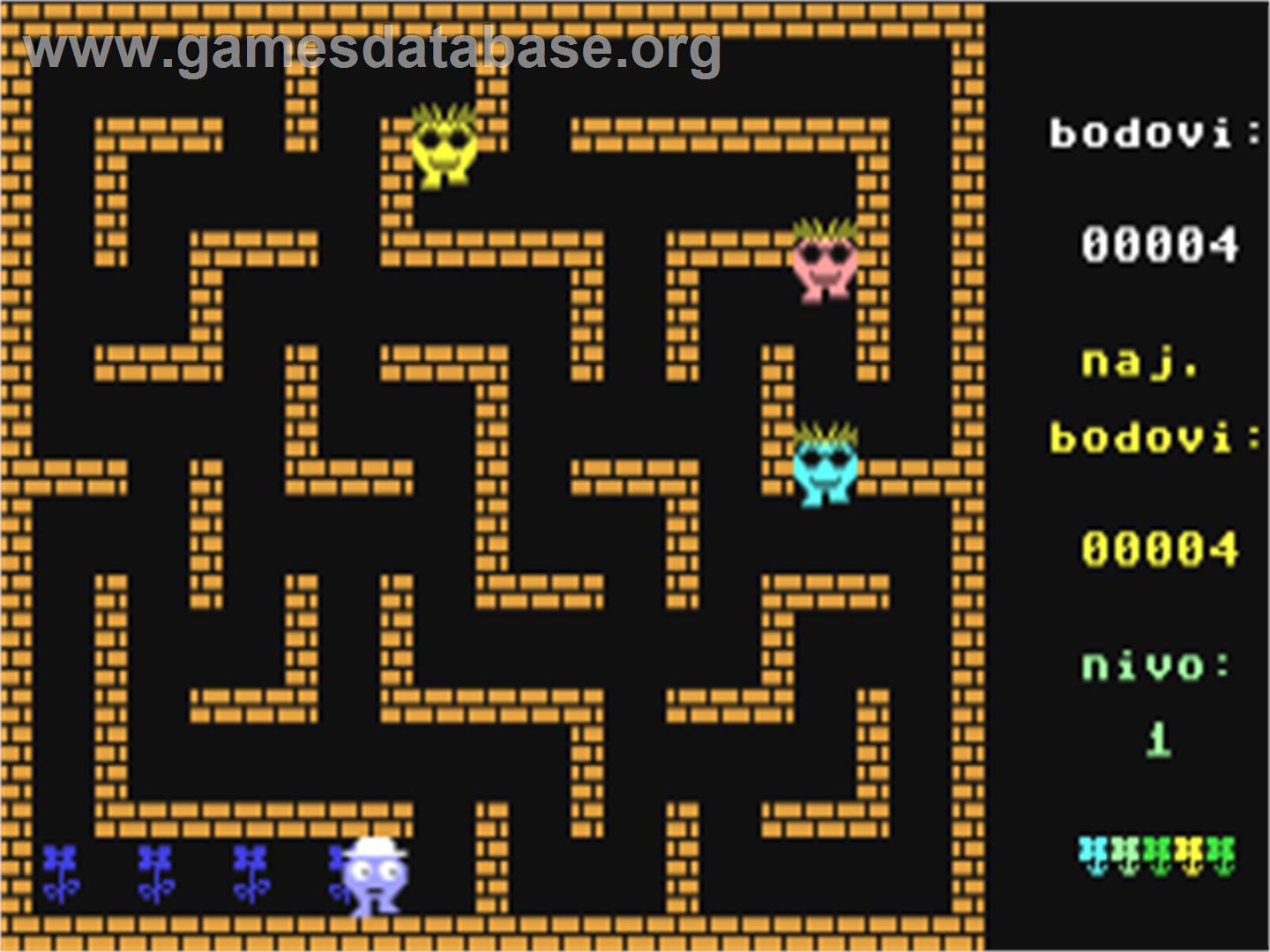 Flower Man - Commodore 64 - Artwork - In Game