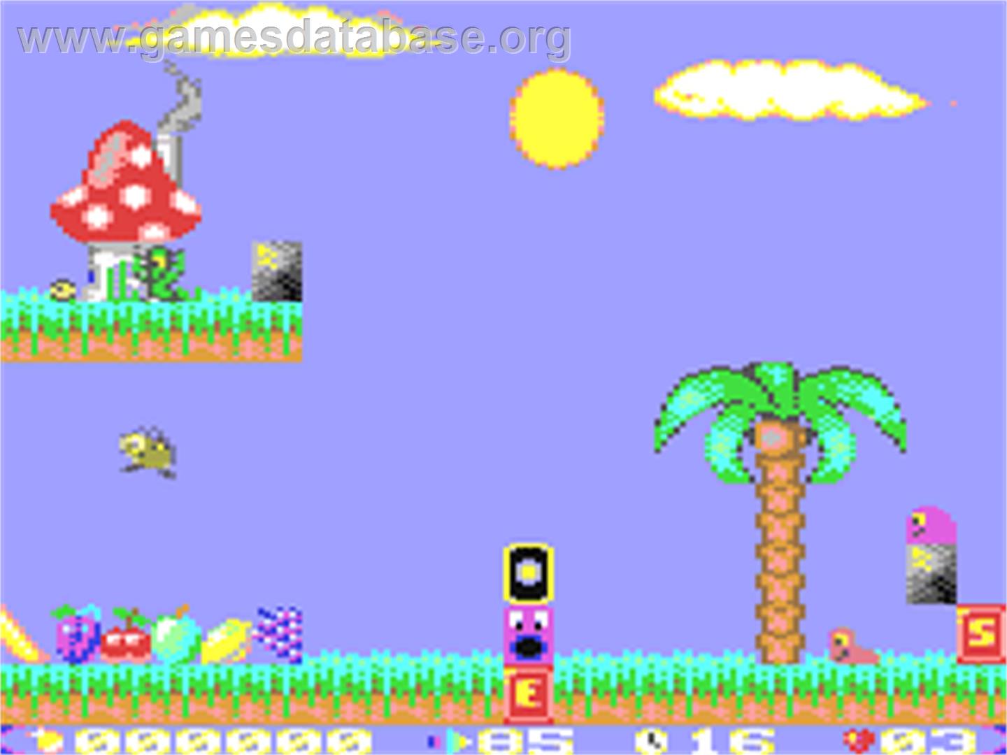Flummi's World - Commodore 64 - Artwork - In Game
