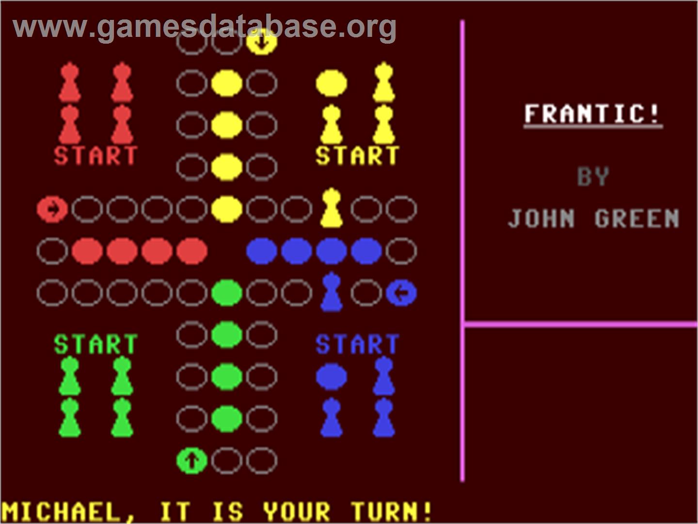 Frantic - Commodore 64 - Artwork - In Game
