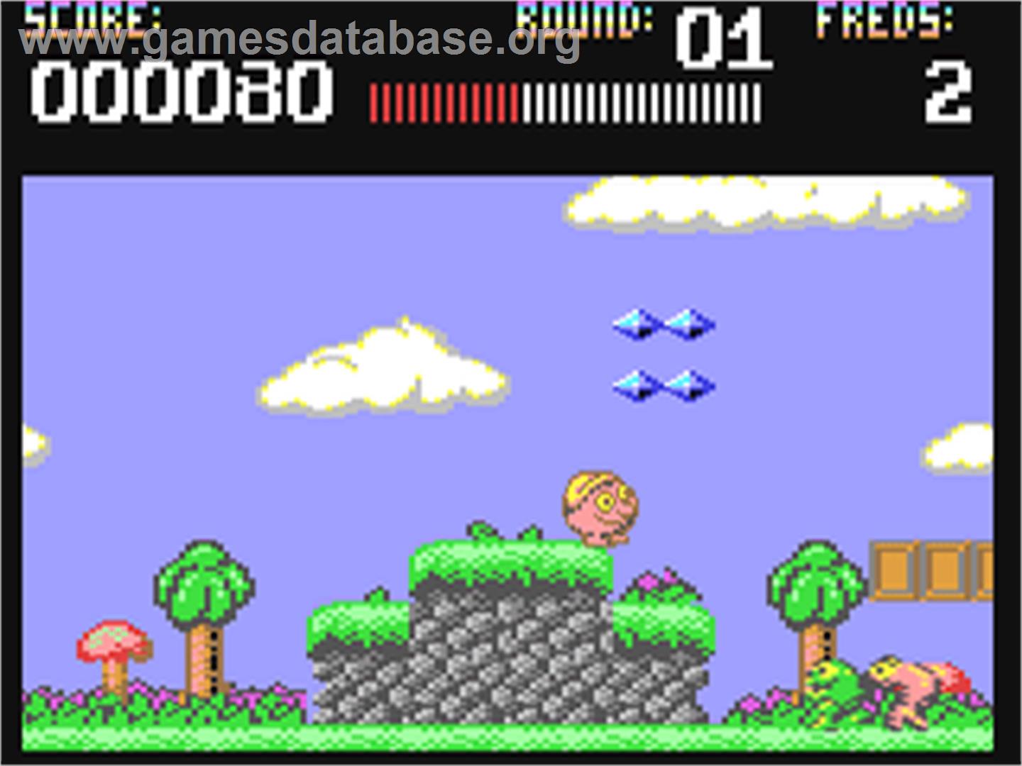 Fred's Back 2 - Commodore 64 - Artwork - In Game