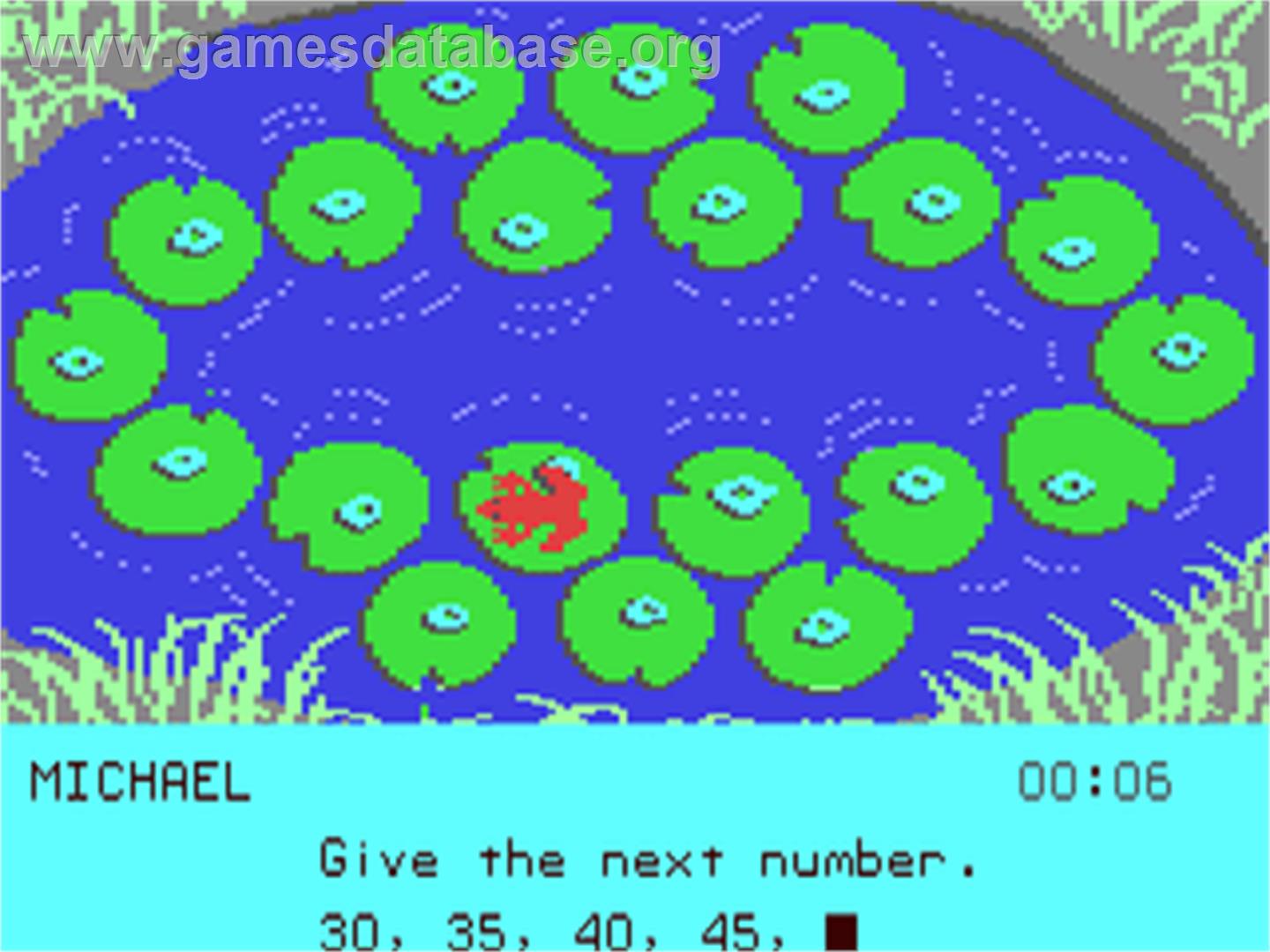 Frog Jump - Commodore 64 - Artwork - In Game