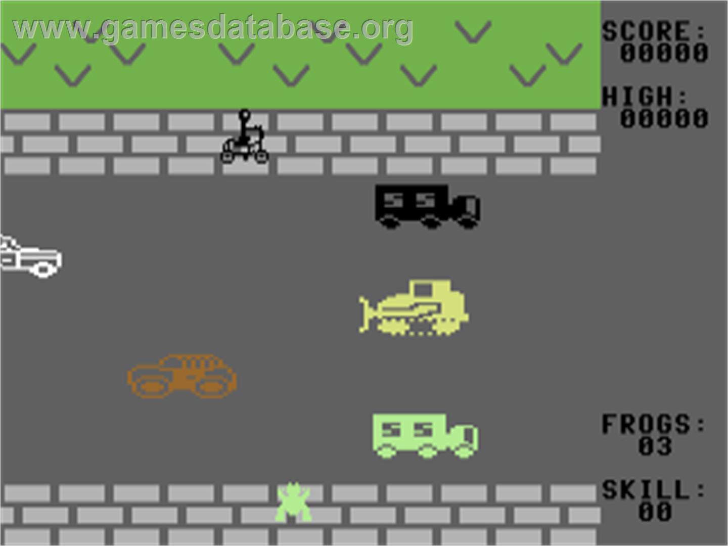 Froggy (Galactic Software) - Commodore 64 - Artwork - In Game